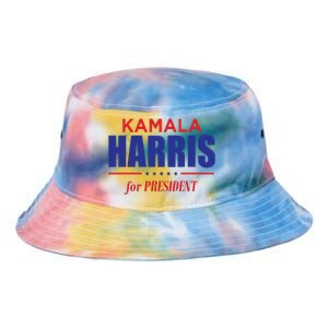 2024 Kamala Harris For President Tie Dye Newport Bucket Hat