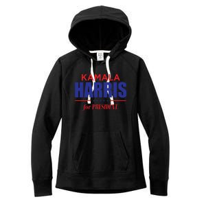 2024 Kamala Harris For President Women's Fleece Hoodie