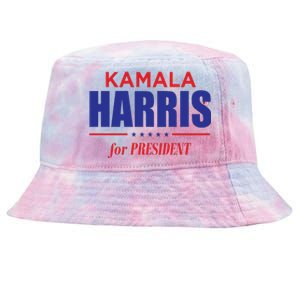 2024 Kamala Harris For President Tie-Dyed Bucket Hat