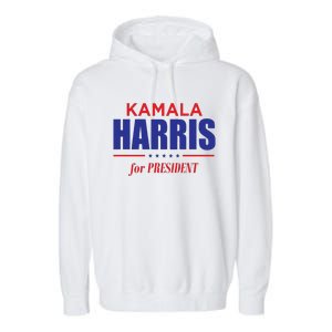 2024 Kamala Harris For President Garment-Dyed Fleece Hoodie