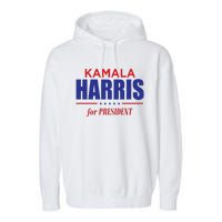 2024 Kamala Harris For President Garment-Dyed Fleece Hoodie