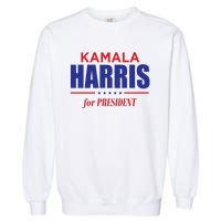 2024 Kamala Harris For President Garment-Dyed Sweatshirt