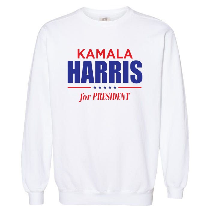 2024 Kamala Harris For President Garment-Dyed Sweatshirt