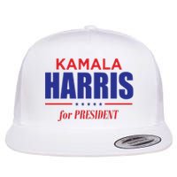 2024 Kamala Harris For President Flat Bill Trucker Hat