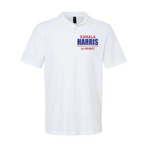 2024 Kamala Harris For President Softstyle Adult Sport Polo