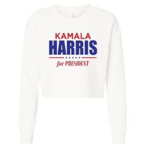 2024 Kamala Harris For President Cropped Pullover Crew