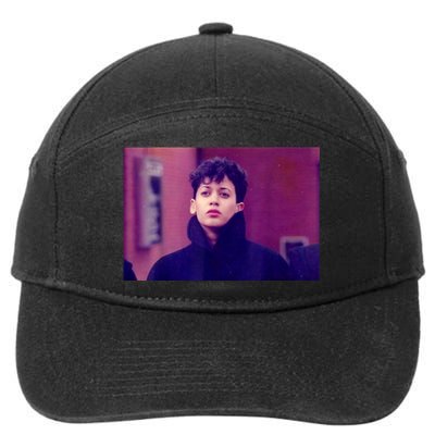 2024 Kamala Harris College Days Photo 7-Panel Snapback Hat