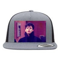 2024 Kamala Harris College Days Photo Flat Bill Trucker Hat