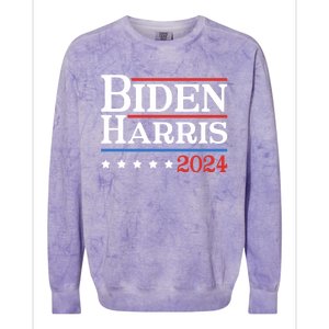 2024 Kamala Harris Joe Biden Gift Colorblast Crewneck Sweatshirt