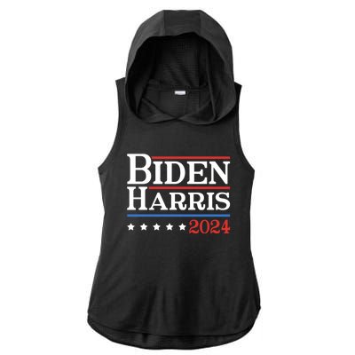 2024 Kamala Harris Joe Biden Gift Ladies PosiCharge Tri-Blend Wicking Draft Hoodie Tank