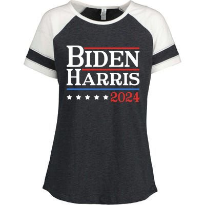 2024 Kamala Harris Joe Biden Gift Enza Ladies Jersey Colorblock Tee