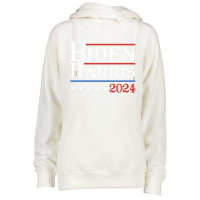 2024 Kamala Harris Joe Biden Gift Womens Funnel Neck Pullover Hood