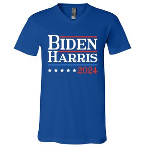 2024 Kamala Harris Joe Biden Gift V-Neck T-Shirt