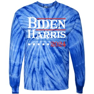 2024 Kamala Harris Joe Biden Gift Tie-Dye Long Sleeve Shirt