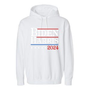 2024 Kamala Harris Joe Biden Gift Garment-Dyed Fleece Hoodie