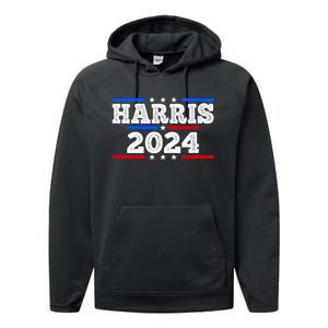 2024 Kamala Harris Performance Fleece Hoodie