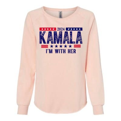 2024 Kamala Im With Her Vintage Election Womens California Wash Sweatshirt