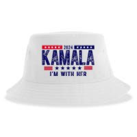 2024 Kamala Im With Her Vintage Election Sustainable Bucket Hat