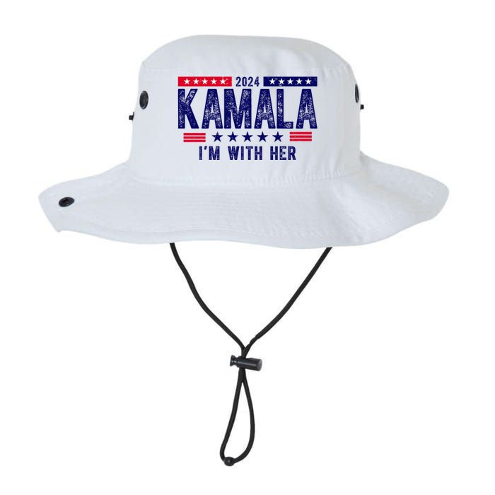 2024 Kamala Im With Her Vintage Election Legacy Cool Fit Booney Bucket Hat