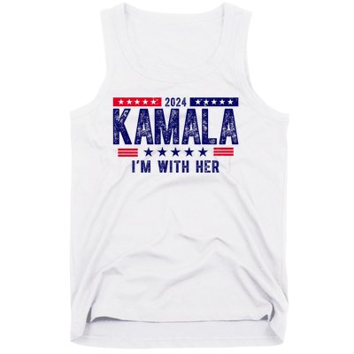 2024 Kamala Im With Her Vintage Election Tank Top