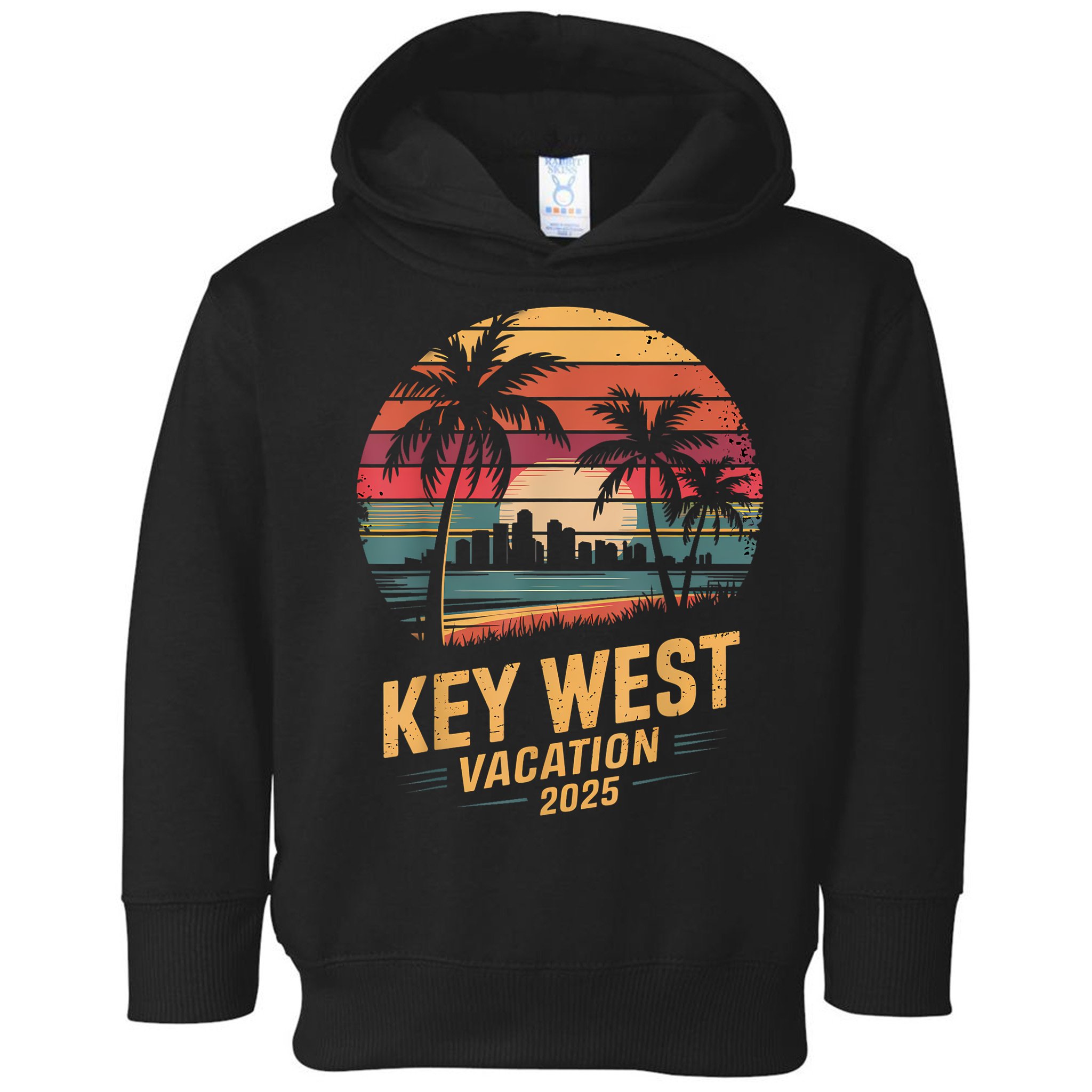 2025 Key West Vacation Family Trip Friends Vacation Matching Toddler Hoodie