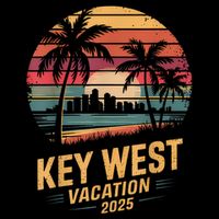 2025 Key West Vacation Family Trip Friends Vacation Matching Toddler Hoodie