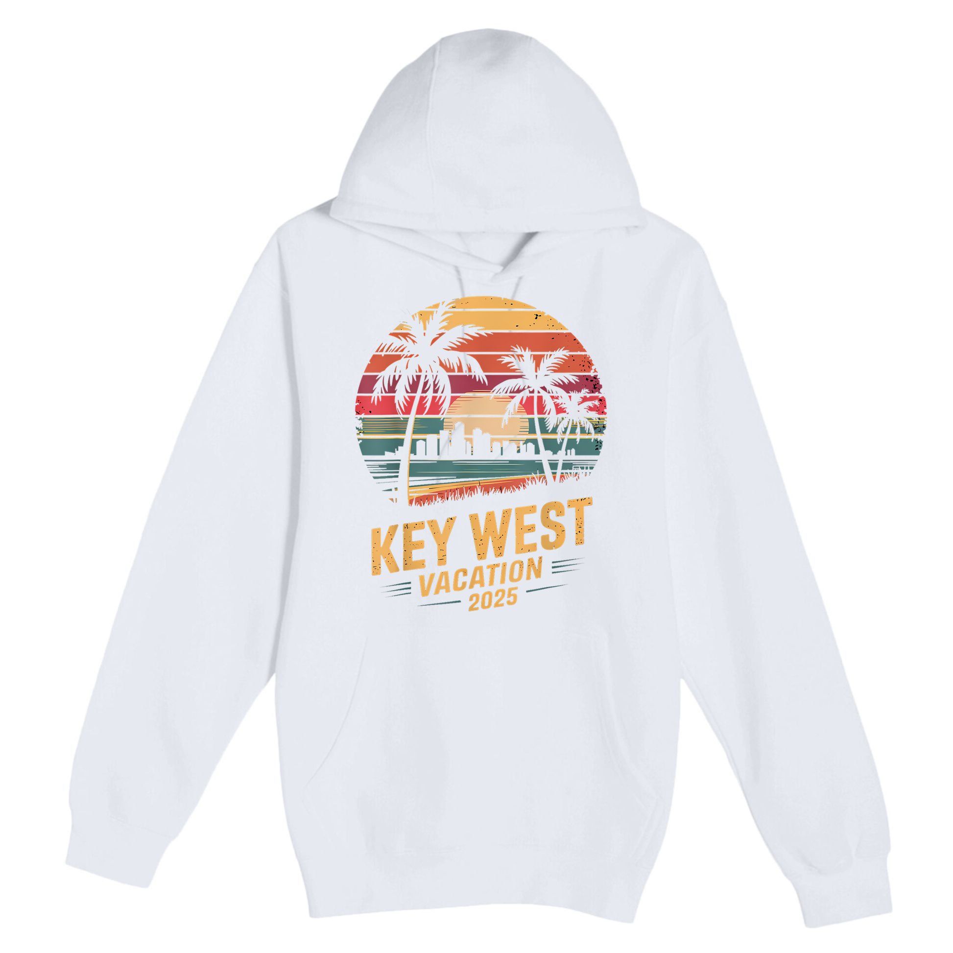 2025 Key West Vacation Family Trip Friends Vacation Matching Premium Pullover Hoodie