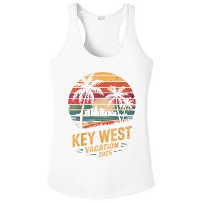 2025 Key West Vacation Family Trip Friends Vacation Matching Ladies PosiCharge Competitor Racerback Tank