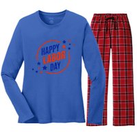 2020 Labor Day For All U S Workers Happy Labor Day Gift Women's Long Sleeve Flannel Pajama Set 