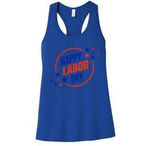 2020 Labor Day For All U S Workers Happy Labor Day Gift Women's Racerback Tank