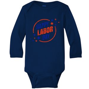 2020 Labor Day For All U S Workers Happy Labor Day Gift Baby Long Sleeve Bodysuit