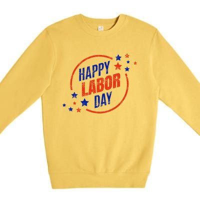 2020 Labor Day For All U S Workers Happy Labor Day Gift Cool Gift Premium Crewneck Sweatshirt