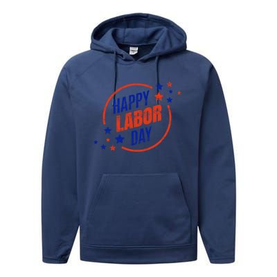 2020 Labor Day For All U S Workers Happy Labor Day Gift Cool Gift Performance Fleece Hoodie