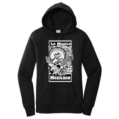 23 LA MUSICA MEXICANO Women's Pullover Hoodie