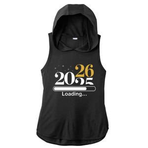 2026 Loading New Years Eve Party Gaming Gamer Holiday Funny Gift Ladies PosiCharge Tri-Blend Wicking Draft Hoodie Tank