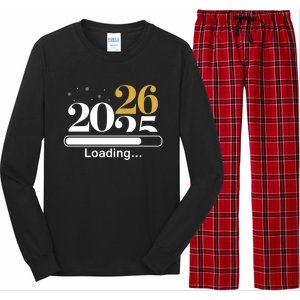 2026 Loading New Years Eve Party Gaming Gamer Holiday Funny Gift Long Sleeve Pajama Set