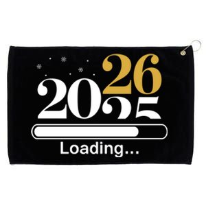 2026 Loading New Years Eve Party Gaming Gamer Holiday Funny Gift Grommeted Golf Towel