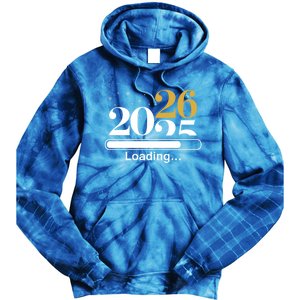 2026 Loading New Years Eve Party Gaming Gamer Holiday Funny Gift Tie Dye Hoodie