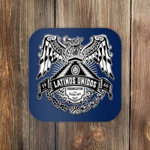 23 Latinos Unidos Eagle Temple Coaster