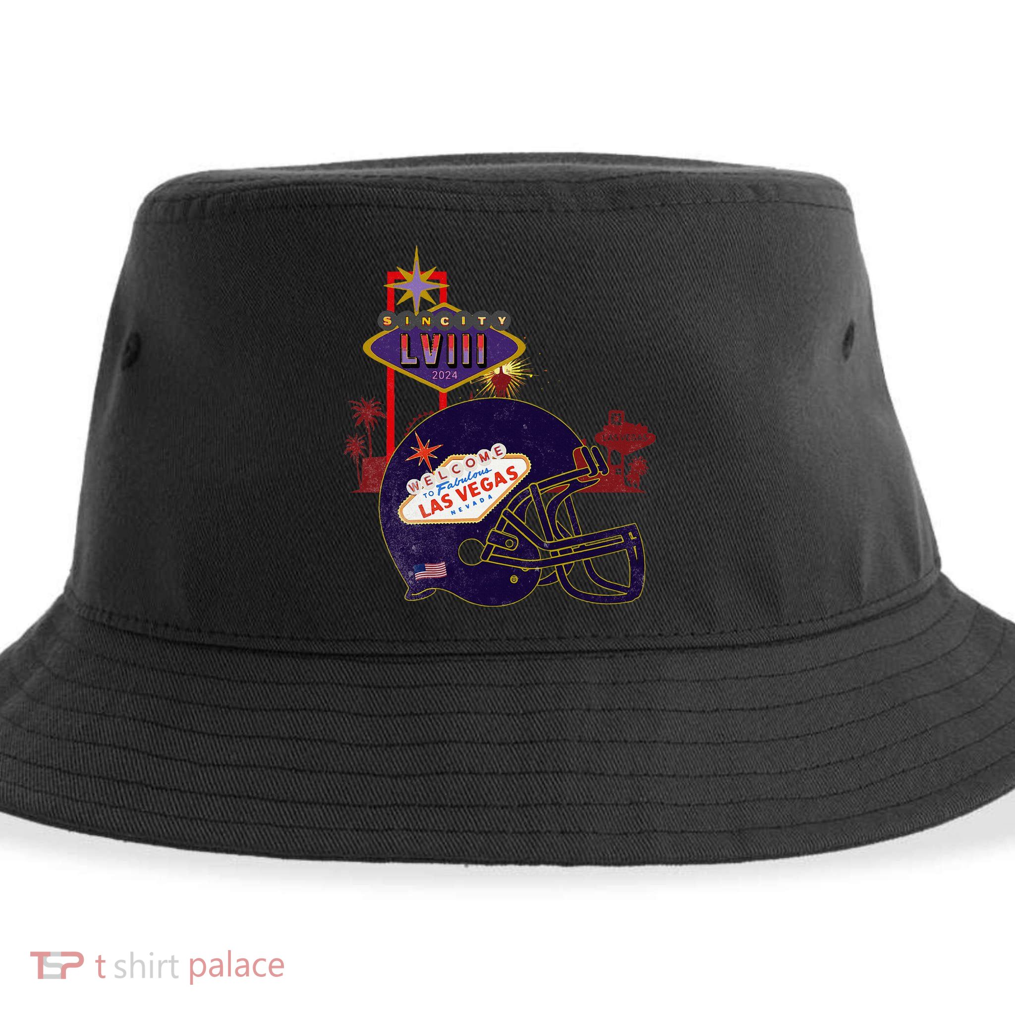 2024 Las Vegas Football Party Super Fun Game  Sustainable Bucket Hat
