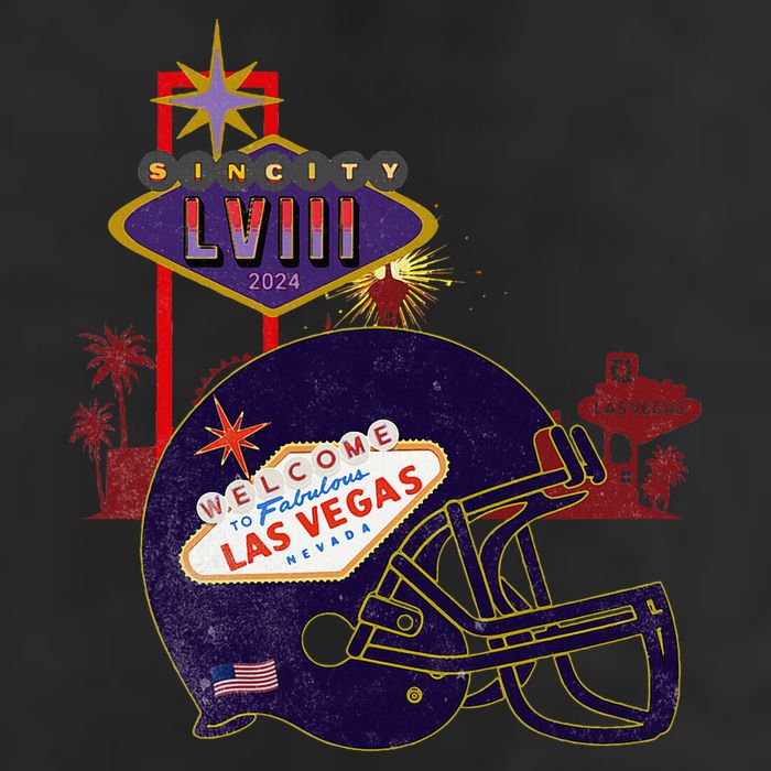 2024 Las Vegas Football Party Super Fun Game  Golf Towel