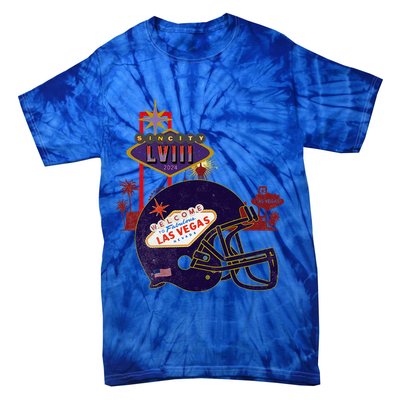 2024 Las Vegas Football Party Super Fun Game  Tie-Dye T-Shirt