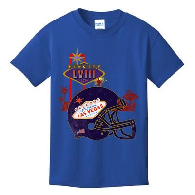 2024 Las Vegas Football Party Super Fun Game  Kids T-Shirt