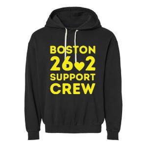 2023 Marathon Boston Support Crew Marathon 00 Support Staff Garment-Dyed Fleece Hoodie