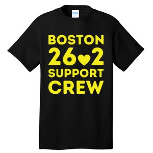 2023 Marathon Boston Support Crew Marathon 00 Support Staff Tall T-Shirt