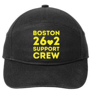 2023 Marathon Boston Support Crew Marathon 00 Support Staff 7-Panel Snapback Hat