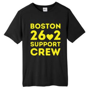 2023 Marathon Boston Support Crew Marathon 00 Support Staff Tall Fusion ChromaSoft Performance T-Shirt