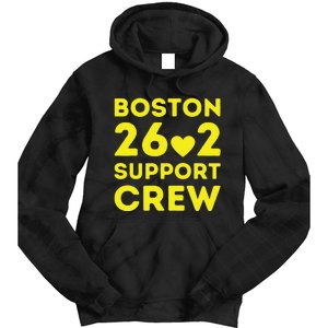 2023 Marathon Boston Support Crew Marathon 00 Support Staff Tie Dye Hoodie