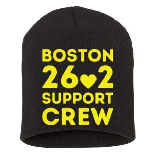 2023 Marathon Boston Support Crew Marathon 00 Support Staff Short Acrylic Beanie