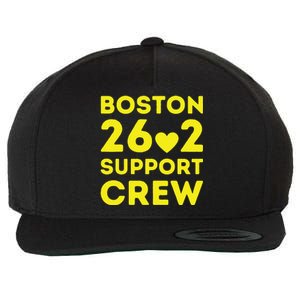 2023 Marathon Boston Support Crew Marathon 00 Support Staff Wool Snapback Cap